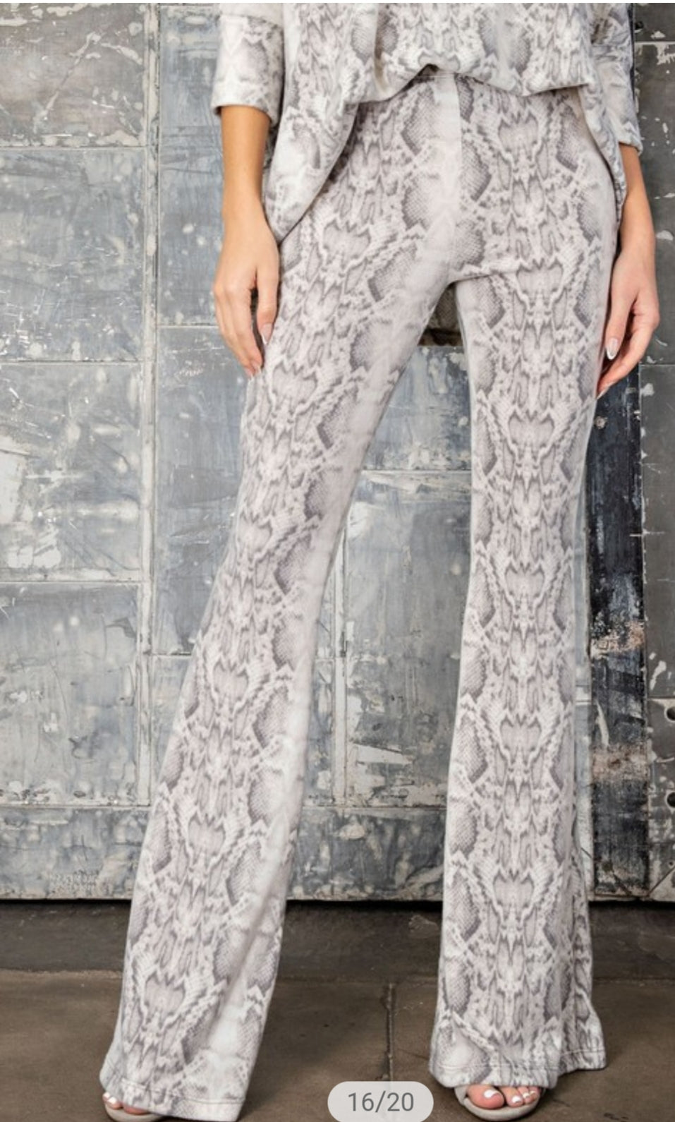 Snakeskin Pants